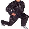 Sweat Suit - Sauna Suit For Losing Weight, Unisex Sweat Suit/sauna, Sauna Suits Training Suit Thermal Fitness Suit Boxing MMA Men's Abdominal Path Gym Fitness Running Sauna Suits ( Color : Black , Siz view 2