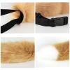 Fox Tail Pink 26" (66cm) Wolf Cat Long Plush Tail Soft Fluffy, Halloween Animal Role Play Party Props Dress Up view 4