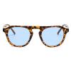 mincl Retro Square Rivets Sunglasses Men Fashion Dark Green Yellow Shades UV400 Trending Women Pilot Sun Glasses (blue) view 1