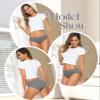 AYMEFF Women's Cotton Bikini Brief Underwear (Available in Plus Size), Multipacks(6002XL,Light) view 3