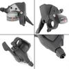 Micronew Bike Shift Levers Mountain Bike 3x7/8/9/10/11 Speed Gear Shifter, Left and Right Thumb Shift Lever Combination with Optical Gear Display (3 * 7(21S)) view 2