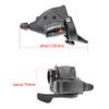 Micronew Bike Shift Levers Mountain Bike 3x7/8/9/10/11 Speed Gear Shifter, Left and Right Thumb Shift Lever Combination with Optical Gear Display (3 * 7(21S)) view 4