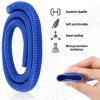 Lounsweer 5 Pcs Bilge Pump Plumbing Kit Including Electric 12v Boat Bilge Water Pump PVC 2 Hose Clamps ThruHull Fitting, 1-1/8-inch(1100gph,Blue) view 4