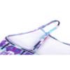SHEKINI Girls Tie Side Sports Tassel Bikini Set Printing Two-Piece Swimsuit(Purple Pink,10 Years) view 4