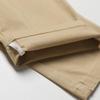 JEsilunmaMY Men's Stretch Slim Tapered Pants Solid Color Casual Cropped Pants Workout Running Joggers Cotton Pencil Pants (Khaki,34) view 4