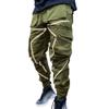 JEsilunmaMY Men's Print Cargo Pants Multi-Pockets Slim Fit Joggers Pants Hiking Outdoor Casual Tactical Tapered Trousers (Green,Medium) view 1