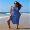 HUUSA Women's 2 Piece Beach Dress Crochet Coverups 2026 Summer Swimwear Knit Bathing Suit Hollow Out Split Swimsuit Holiday Beachwear Blue XL view 3
