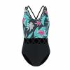 AIMAOMI Swimsuit for Girls One Piec UPF50+ Sun Protectio Swimming Suit Girls Swimsuit Cute (Sky Blue, 8-10Years) view 1