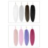 YXBOMG Rose Red Cat Tail Keychain 12.2" (31cm) Fox Long Plush Soft Tail, Halloween Animal Wolf Role Play Party Props Dress Up Phone Backpack Hanging Ornament view 3