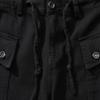 Men's Loose Fit Cargo Shorts Lightweight Pocket Casual Outdoor Short Relaxed Fit Classic Hiking Short Pants (Black,3X-Large) view 2
