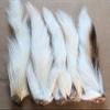 Generic 5 Bone-in Large Northern Bucktail Deer Tail Fly Jig Tying - White view 1