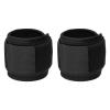 PATIKIL Wrist Wraps Strap, 2 Pack Wrist Compression Brace Wrist Support Protection Unisex Adjustable 15.7"x2.7" for Fitness, Weightlifting, Strength Training, Black view 1