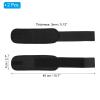PATIKIL Wrist Wraps Strap, 2 Pack Wrist Compression Brace Wrist Support Protection Unisex Adjustable 15.7"x2.7" for Fitness, Weightlifting, Strength Training, Black view 2