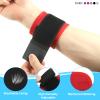 PATIKIL Wrist Wraps Strap, 2 Pack Wrist Compression Brace Wrist Support Protection Unisex Adjustable 15.7"x2.7" for Fitness, Weightlifting, Strength Training, Black view 3