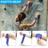 PATIKIL Wrist Wraps Strap, 2 Pack Wrist Compression Brace Wrist Support Protection Unisex Adjustable 15.7"x2.7" for Fitness, Weightlifting, Strength Training, Black view 4