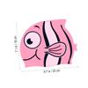 KOMBIUDA Kid's Silicone Swim Cap Fish Shape for Long Hair Comfortable Water Cap for Boys and Girls view 3