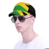 RLDOBOFE Baseball Cap Golf Dad Hat for Men Women Adjustable Baseball Hat Jamaica Flag Dad Cap Unconstructed view 3