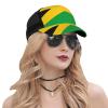 RLDOBOFE Baseball Cap Golf Dad Hat for Men Women Adjustable Baseball Hat Jamaica Flag Dad Cap Unconstructed view 4
