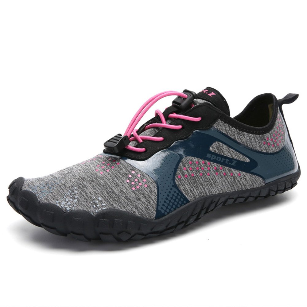 Jueshanzj Water Shoes Swimming Shoes Men Outdoor Diving Beach Shoes Pink 6