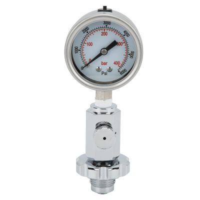 XHTLLO Rebreather Diving Cistern Pressure Checker for Din Valve