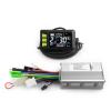 350W 500W Scooter Brushless Controller With LCD Display And Thumb Throttle Regenerative Brake For Ebike Hub Motor 930 (With brake lever kit, 48V500W)