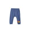 Kidddio Toddler and Baby Unisex Pants 2-Pack Baby Pants 0-3 Months to 18-24 Months Baby Cotton Sweatpants Jogger Boy Girl Indigo view 2