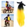 SEWOART Delicate Braid Wig for Helmets Removable Ponytail Decoration for Men and Women Safe Unique to Identify Your Female Rider view 4