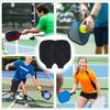 AEXHOT 2 PCS Pickleball Paddle Covers, Durable Neoprene Paddle Cover Universal 8.26 x 11.8Inch Zippered Universal Racket Sleeve Paddle Storage Bag, Fits USAPA Standard Pickleball Racquets (Black) view 4