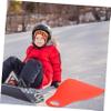 INOOMP Snow Sled Board for Outdoor Fun Flexible Skiing Mat for Grass and Sliding Design for Boys and Girls and Adults Lightweight and Portable Sleigh view 4