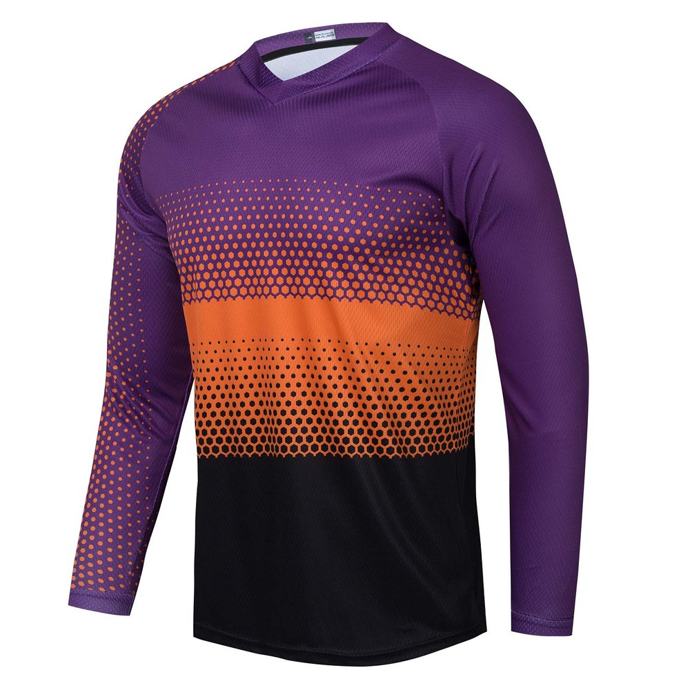 Kids Mountain Bike Shirts Child Cycling Jersey for Girls Boys Youth Long Sleeve Clothing MTB Bicycle Downhill BMX Tops