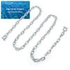 BALAVA Anchor Chain,Galvanized Anchor Chain,5/16in x10ft Anchor Chain for Boat,Boat Anchor Chain with 2 Pcs 3/8" Anti-Off Shackles,Marine Grade Anchor Chain for Different Boat Anchors view 1