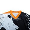 Kids Mountain Bike Shirts Child Cycling Jersey for Girls Boys Youth Long Sleeve Clothing MTB Bicycle Downhill BMX Tops Orange view 4