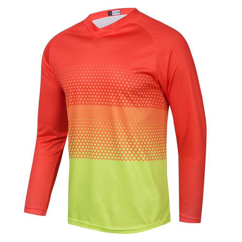 Kids Mountain Bike Shirts Child Cycling Jersey for Girls Boys Youth Long Sleeve Clothing MTB Bicycle Downhill BMX Tops