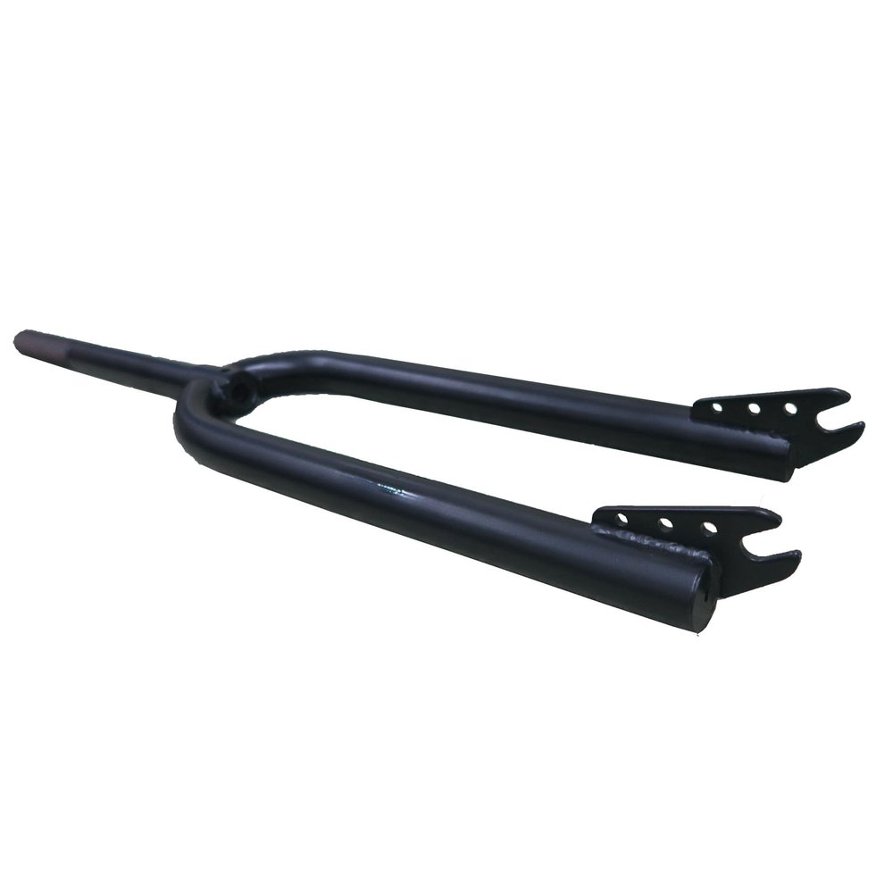 CDHPOWER 26" Bicycle Fork Steerer 250mm, Fit 1 inch Steerer, 1 Threaded Mountain Bike Rigid Forks, Bike Steel Rigid Fork, Beach Cruiser/Mountain Bike Fork