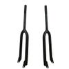 CDHPOWER 26" Bicycle Fork Steerer 250mm, Fit 1 inch Steerer, 1 Threaded Mountain Bike Rigid Forks, Bike Steel Rigid Fork, Beach Cruiser/Mountain Bike Fork view 4