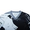 Kids Mountain Bike Shirts Child Cycling Jersey for Girls Boys Youth Long Sleeve Clothing MTB Bicycle Downhill BMX Tops Gray view 4