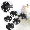 5pcs Mountaineering Pole Basket, Ski Pole Basket, Rubber Snow Mud Tow Basket Set for Outdoor Hiking and Mountaineering Activities view 2