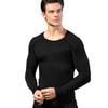 Men's Compression Shirts Long Sleeve Workout Baselayer Quick Dry Athletic T Shirts Sport Running Tops 1/2 Pack view 2