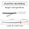 40" Anime Vergil Sword Yamato Sword in Plastic with Display Stand and Belt,for Cosplay,Collectible Display view 2