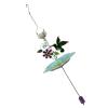 Sosoport Hanging Bird Feeder Solar Light Outdoor Parrot Feeding Tray Garden Decoration Capacity Feeder for Wild Birds view 1