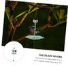 Sosoport Hanging Bird Feeder Solar Light Outdoor Parrot Feeding Tray Garden Decoration Capacity Feeder for Wild Birds view 3