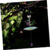 Sosoport Hanging Bird Feeder Solar Light Outdoor Parrot Feeding Tray Garden Decoration Capacity Feeder for Wild Birds view 4