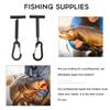 COOLHIYA Fishing Line Holders Aluminum Sub-Wire Discs Tippet Line Tender Compact Fishing Tools for Carp Bass view 4