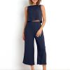 KICILVS 2025 Womens Linen Set Women Linen Sets 2 Piece Outfits Try Before You Buy Womens Clothing view 4