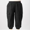 Sinleey Boys Kids Summer Casual Cargo Pants Solid Color Loose Fit Sweatpants Trousers for Sports Activewear Dancewear Black 12 Years view 2