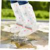 balacoo 1pair Boot Cover Reusable Rain Shoe Protector for Hiking Travel and Outdoor Activities - Material Transparent Design view 3
