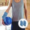 WHAMVOX 2pcs Cooling Wrist Covers Comfortable Ice Wrist Bracers for Sports Sweat-Absorbing and Breathable for Running Gym and Outdoor Activities view 4