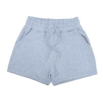 SWJGLITTR Mens Sweat Cotton Gym Shorts Elastic Jogger Gym Drawstring Short Casual Athletic Workout Short Pants (Grey,Medium)