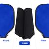 2 PCS Pickleball Paddle Covers, Durable Neoprene Paddle Cover Universal 8.26 x 11.8Inch Zippered Universal Racket Sleeve Paddle Storage Bag, Fits USAPA Standard and Extended Pickleball Racquets (Blue) view 3