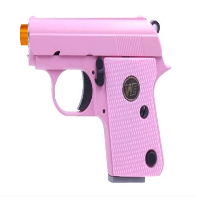 GoldenBall WE-Tech CT-25 Gas Blowback Airsoft Pocket Pistol (Pink)